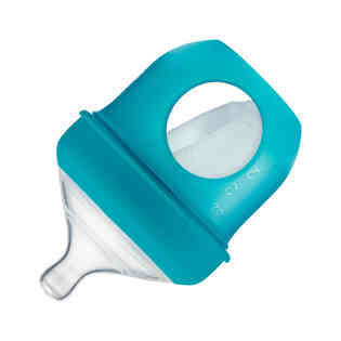 بون -رضاعة سيليكون 4 اونصة ازرق