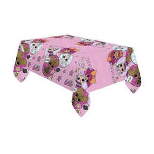 PROCOS - LOL Glitterati Plastic Tablecover 120 x180 cm