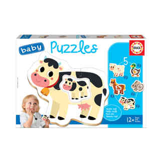 EDUCA - 5BABY PUZZLES THE FARM