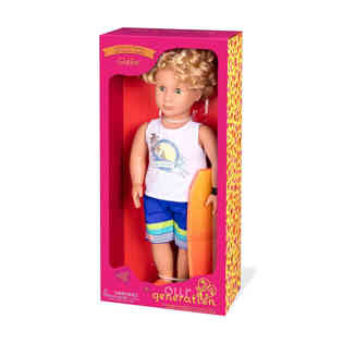 OUR GENERATION - SURFER BOY DOLL