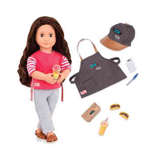 OUR GENERATION - DELUXE FOOD TRUCK DOLL  – RAYNA
