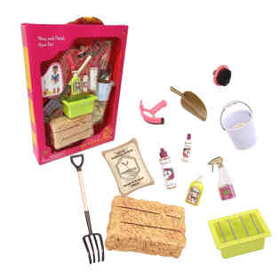 OUR GENERATION - HORSE CARE SET