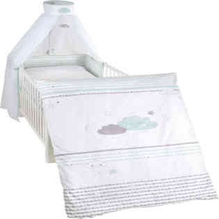 روبا - مفارش سرير 4 قطع - سحابة