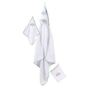 ROBA - ROBASet of three soft baby care towels Happy Cloud