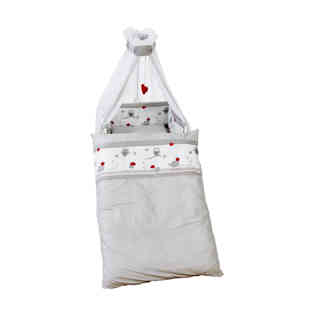 ROBA - ROBACot linen 4 pieces Adam & Eule