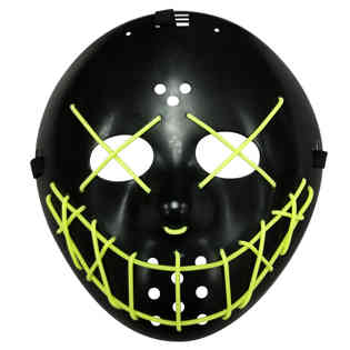 CHAMDOL - SOFT BLACK HOCKEY MASK