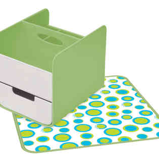 بي بوكس - صندوق تنظيم حفاضات - اخضر