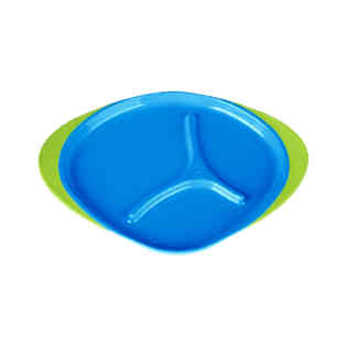 بي بوكس - صحن مانع للأنزلاق - ازرق