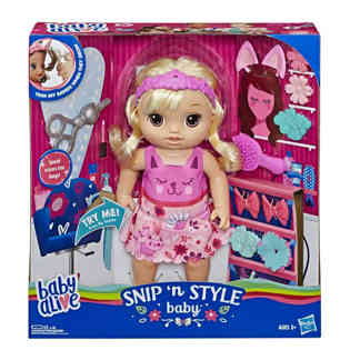 BABY ALIVE - Brush N Snip (Blonde)