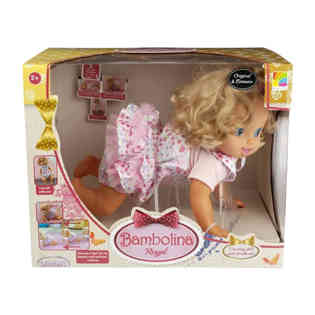 BAMBOLINA - ROYAL CRAWLING DOLL 40CM