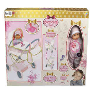 BAMBOLINA - ROYAL MALAGA PRAM SET 12 IN 1