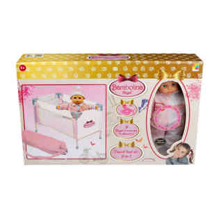 BAMBOLINA - ROYAL TRAVEL BED SET 9 IN 1