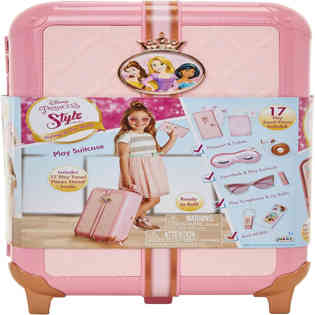 DISNEY PRINCESS SUITCASE TRAVELER SET