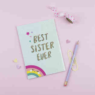 LILLYS - A5 NOTEBOOK BEST SISTER