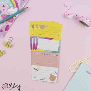 ليليز - ملصق الأسم - ميلي كيوت