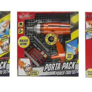 باورلاين - أنماط مجموعة أدوات حزمة البطارية جيك ساو دريل