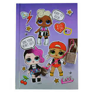 L.O.L SURPRISE - LOCKABLE NOTEBOOK