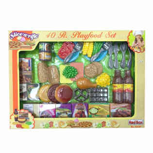RED BOX - 40  PIECES PLAYFOOD SET