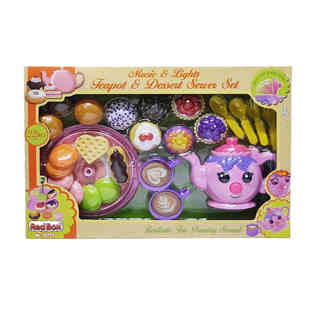 RED BOX - DELUXE MUSIC & LIGHTS TEAPOT PLAYSET