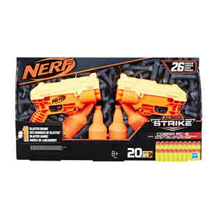 نيرف - طقم أهداف مكون من 6 قطع لعبة المسدس كوبرا