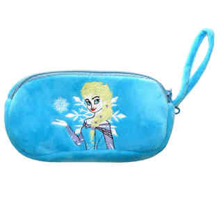 ديزني - فروزن حقيبة صغيرة مخملي ثلاثي الأبعاد