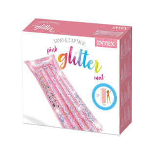INTEX - PINK GLITTER MAT