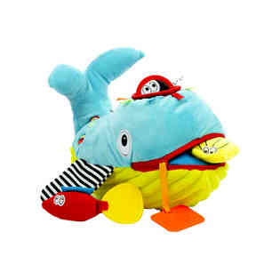 دولشي - دمية لعب وتعلم بتصميم حوت