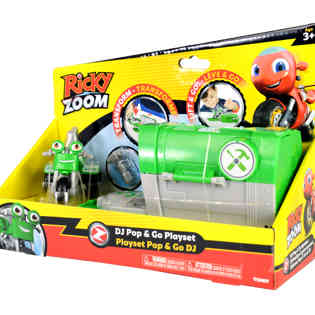 ريكي زوم - مجموعة لعب بوب اند جو - اخضر