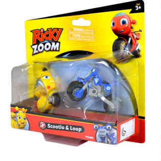 ريكي زوم - كور ريسر 2 - 2 ازرق + اصفر