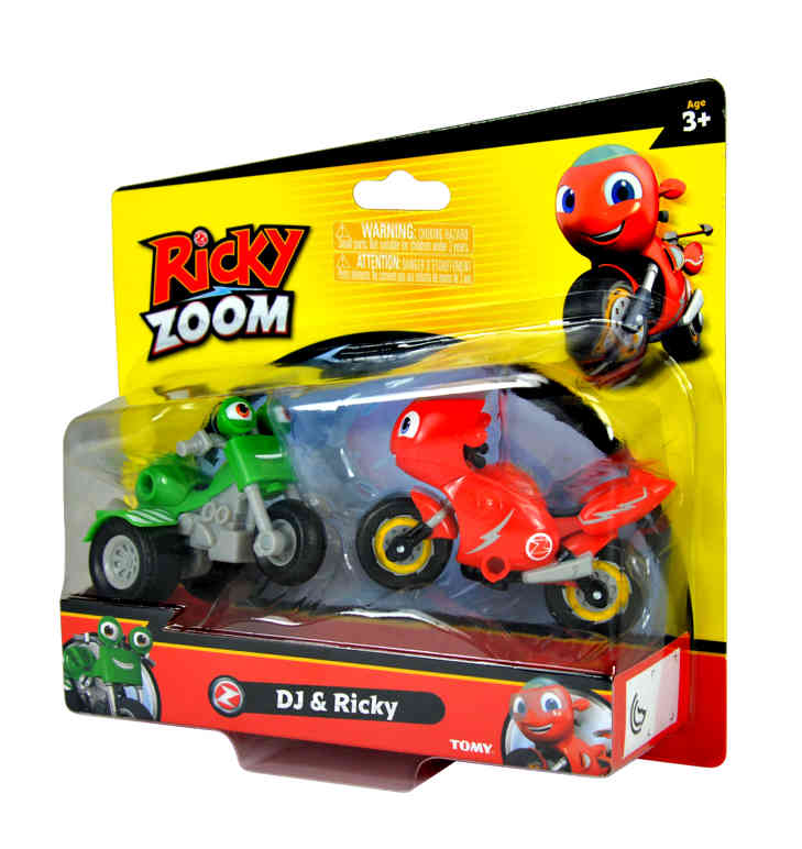 RICKY ZOOM - DJ 2 Pack, Wheeling, Kids Motorbike