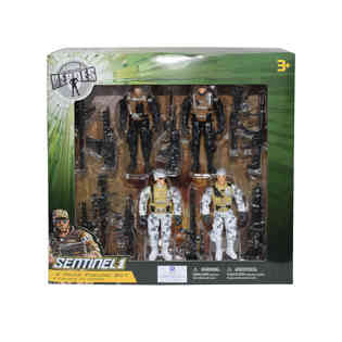 TRUE HEROES - 4PK MILITARY FIGURES-ASST OF 2