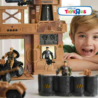 ترو هيروز - مجموعة لعب القاعدة العسكرية الفاخرة