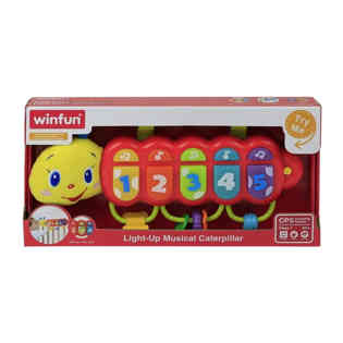 WINFUN - light up musical caterpiliar
