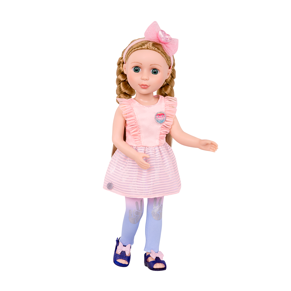 Glitter Girls Bobbi Doll Poseable with Red Hair and Hairband 36cm for Ages 3+ 