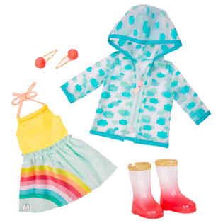 GLITTER GIRLS - 14 INCH Doll Deluxe Rainy Day Out