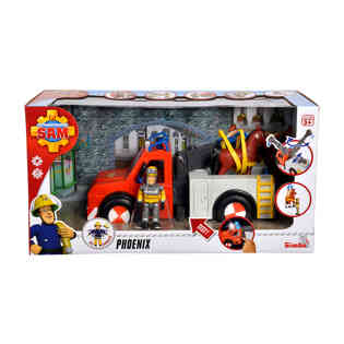 FIREMAN - Sam Phoenix incl. Figurine and Horse