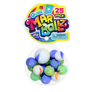 JARU - GLASS MARBALZ 25PCs