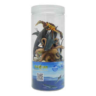 RECUR - Assorted marine animals playset 12pcs