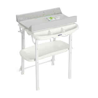 كام - طاولة تغيير حفاضات للاطفال - لون رمادي