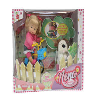 BAMBOLINA - 36CM BABY NENA PIPI POPO WITH DOG (NO SOUND)