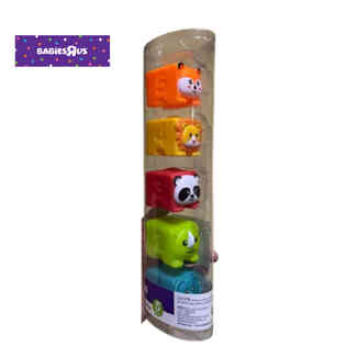 BABIES R US - 5 Piece Stacking Animal Blocks, 4 Options