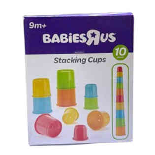 BABIES R US - 10 Piece Stacking Cups