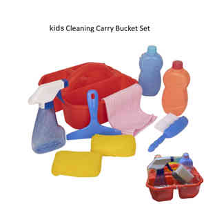 WINNER TOYS - 10-Pc Cleaning Carry Bucket Set