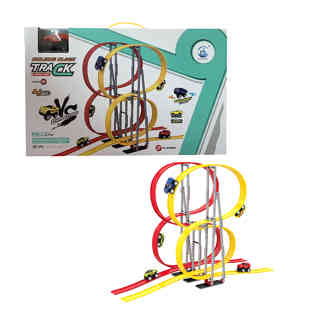 TRACK - Friction Magnetic Blocks Track 198 Pieces