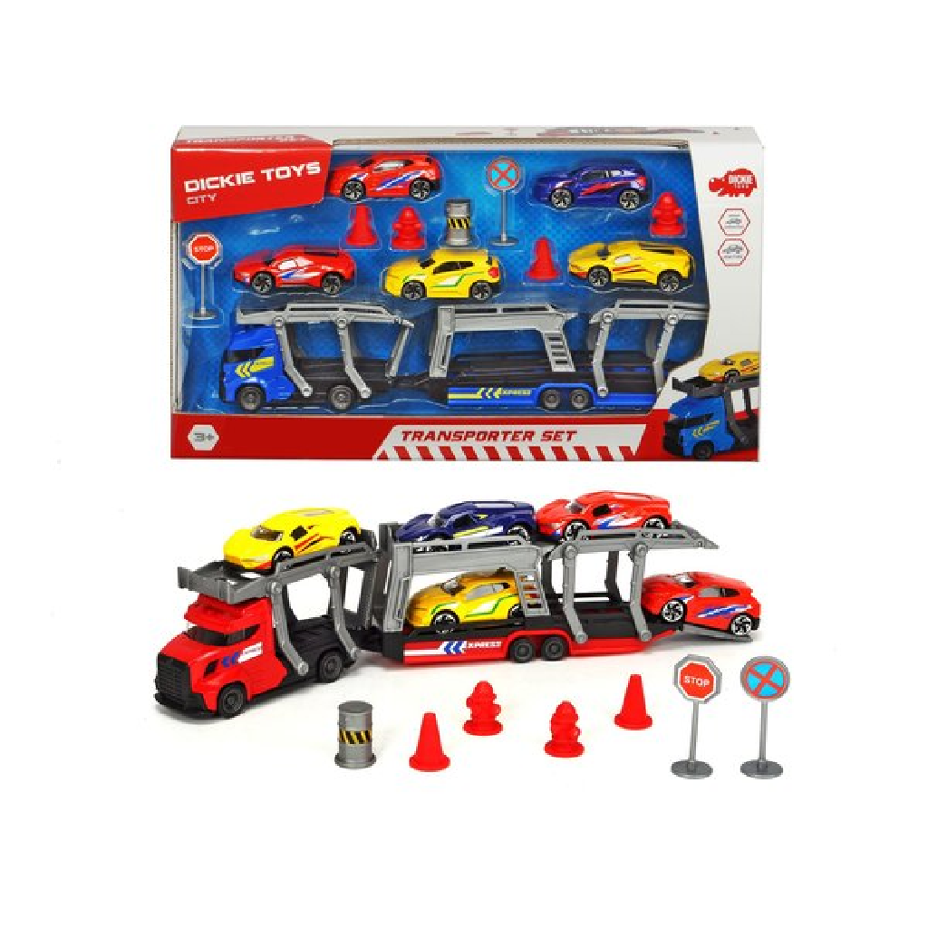 Dickie Toys Car Carrier Autotransporter Spielzeugautos 203745008 Spielzeug Autos 