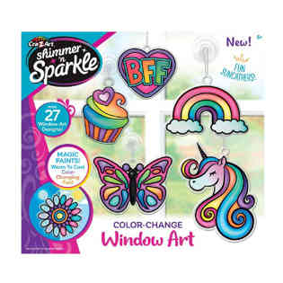 SHIMMER N SPARKLE - COLOUR CHANGING WINDOW ART