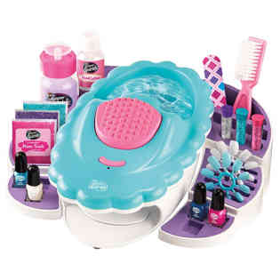 شيمر آند سباركل - مجموعة استوديو أظافر مع سبا مميزة