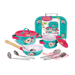 CHAMPION - 11pc Cookware play set in case