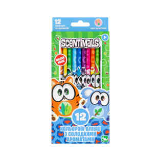 سينتيملز - 12 قلم ملونة معطرة