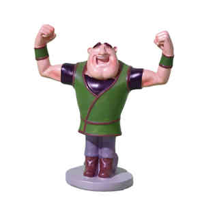 فنانيس - شخصية رجل العضلات